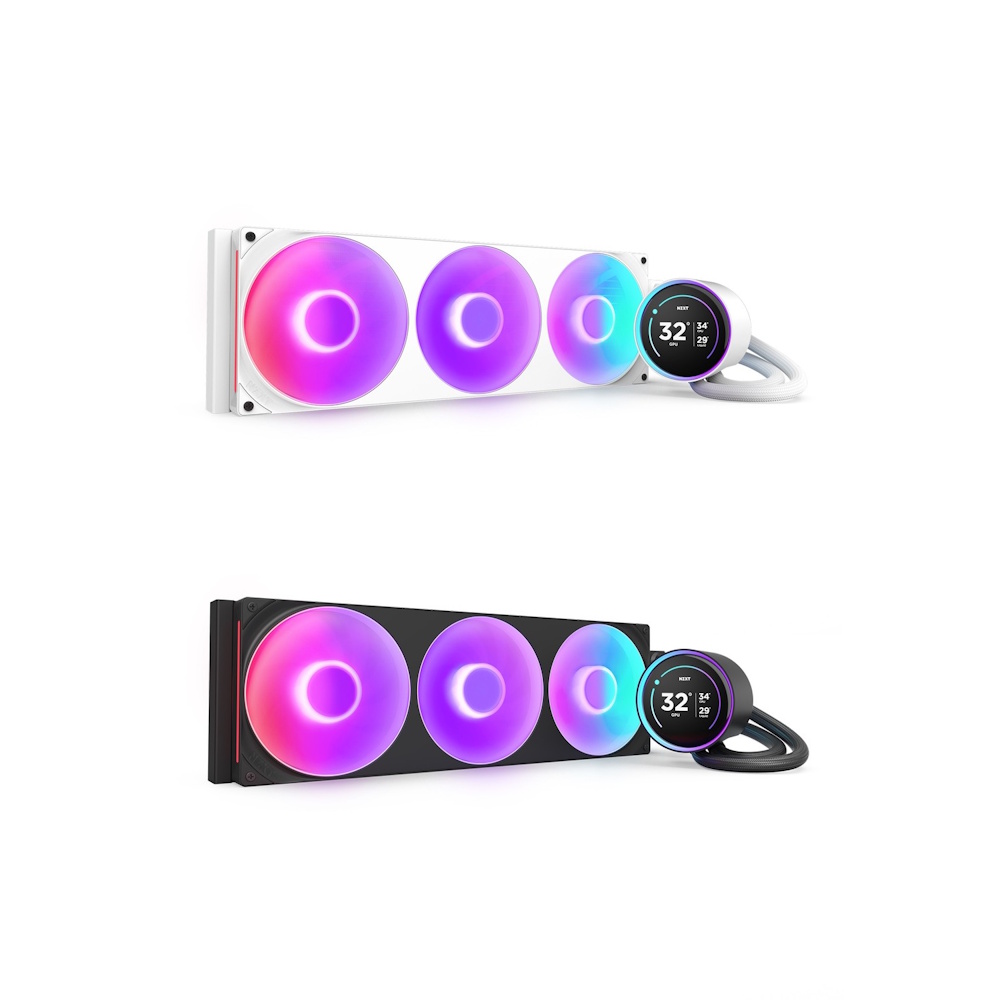 420mmサイズの大型連結一体型ケースファン「F420 RGB Core」、水冷CPU